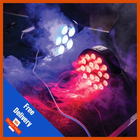 QTX PAR100 High Power PAR56 COB LED PAR CAN UP LIGHT DMX CONTROL RGB