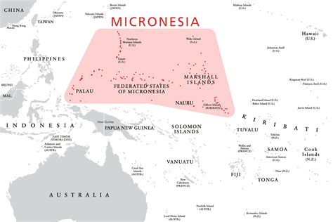 What is the capital of Micronesia? | Mappr