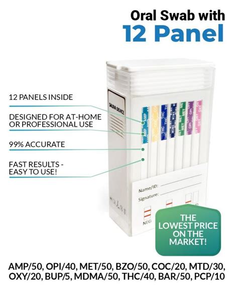 12 Panel Saliva Drug Test 12 Panel Now