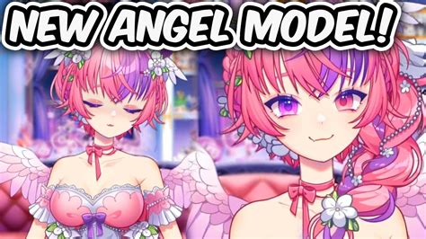 Ironmouse New Angel Model Reveal YouTube