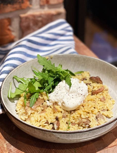 Risotto Van Orzo Met Champignons En Burrata Gewoon Wat Een Studentje