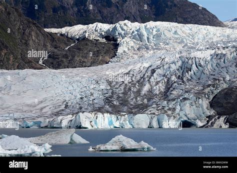 Mendenhall Glacier Alaska 16 Stock Photo Alamy