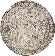 1 Thaler Albert VIII Günther XLII Anton Heinrich Johann Günther II