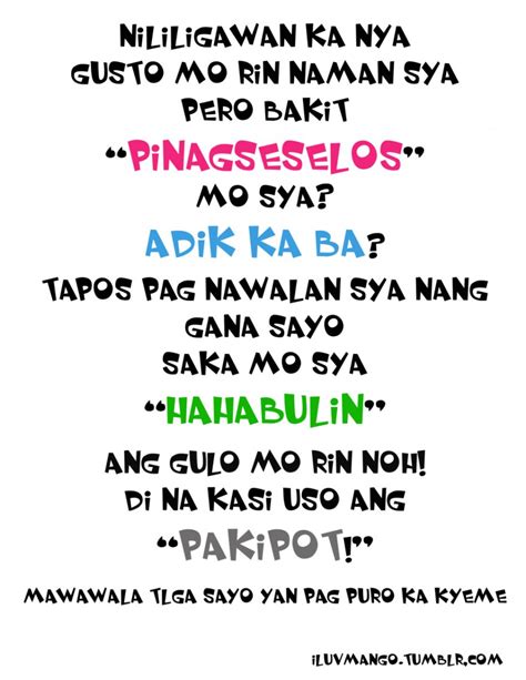 Tagalog Funny Quotes About Life. QuotesGram