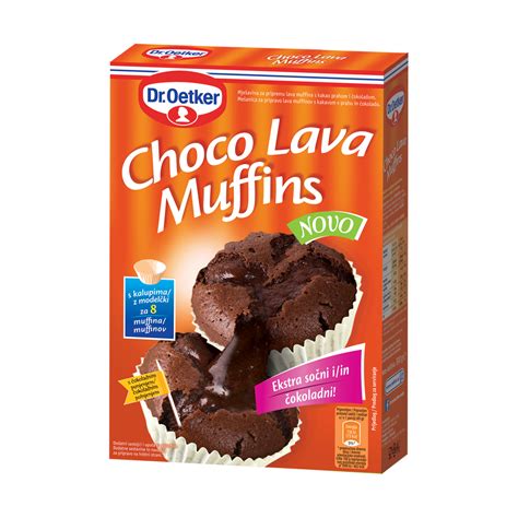 Choco Lava Muffins Dr Oetker Web Shop Hrvatska