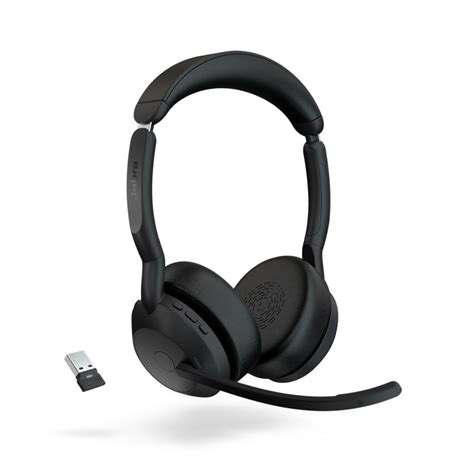 Jabra Evolve2 55 MS Estéreo Link 380 USB A con base de carga Solo