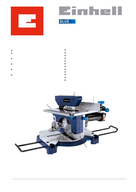 Instrukcja obsługi Einhell BT MS 210 T 1 stron