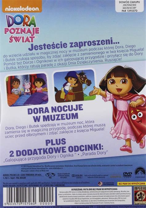 Dora The Expolrer Doras Magical Sleepover Dvd Dvd Tara Strong Dvds Bol