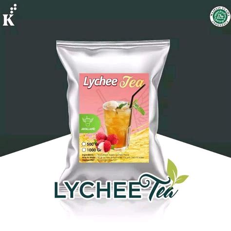 Jual Javaland Bubuk Minuman Rasa Lychee Tea Teh Leci Kg Regular