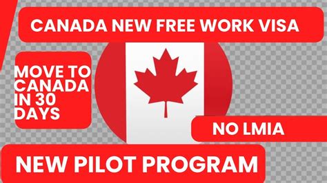 Canada Free Work Visa Ll Innovative Stream Pilot Program Ll How To