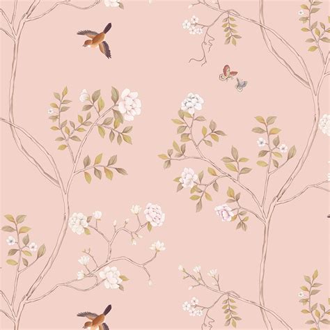 pink floral wallpaper peel and stick 3