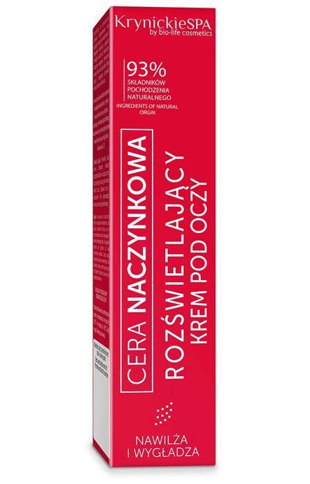 Krynickie SPA PRORED Rozświetlający krem pod oczy 30ml Kosmetyki