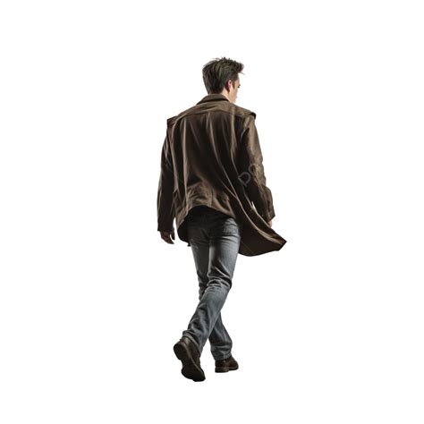 Man Walking Alone Walking Alone Person Png Transparent Image And