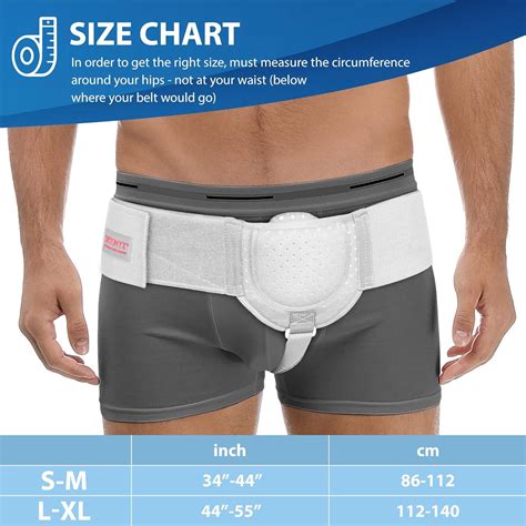 Ortonyx Inguinal Groin Hernia Belt With Removable Compression Pad