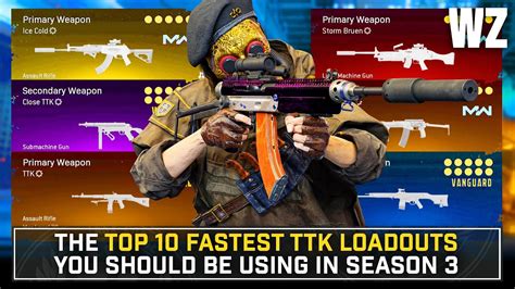 Warzone The Top Fastest Ttk Loadouts The Deadliest Season