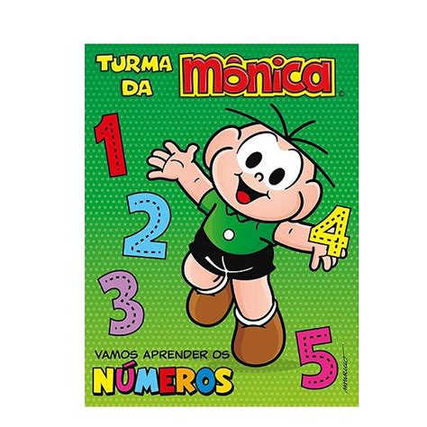 Livro Vamos Aprender Os N Meros Cebolinha Turma Da M Nica Ciranda