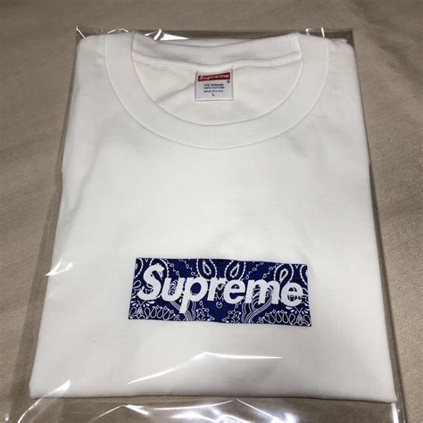 Supreme Supreme Bandana Box Logo Tee Whiteの通販 By Mints Shop｜シュプリームならラクマ