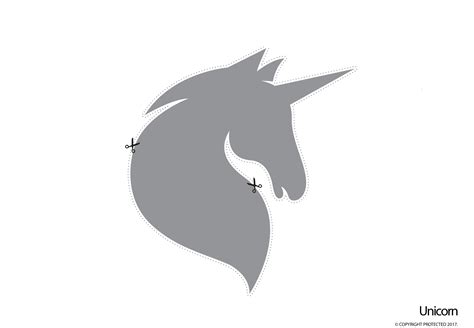 Easy Printable Unicorn Pumpkin Stencil | Francesco Printable