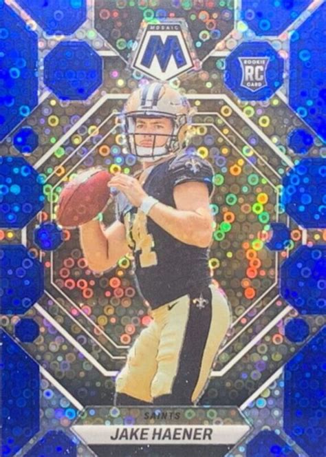 Jake Haener 2023 Mosaic 325 No Huddle Blue 75 PSA 10 Price Guide