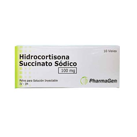 Hidrocortisona Succinato Sodico Mg Inyectable Mifarma