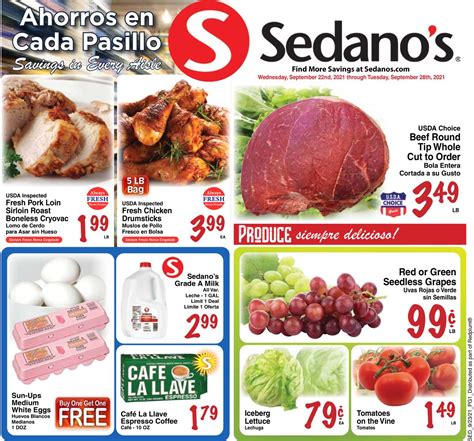 Sedano S Ad Circular 09 22 09 28 2021 Rabato