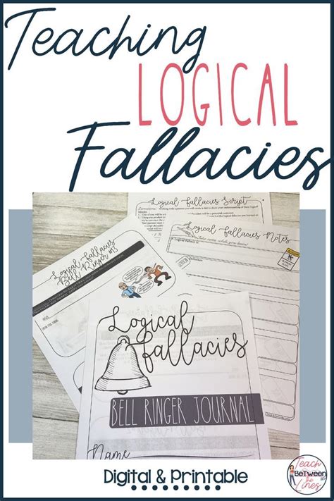 Logical Fallacies Worksheet With Answers