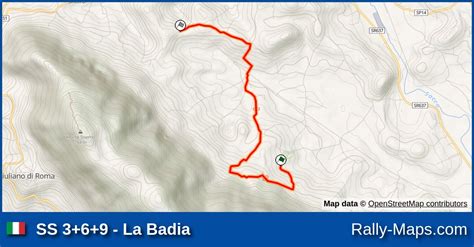 SS 3 6 9 La Badia Stage Map Rally Terra Di Argil 2022 Rally