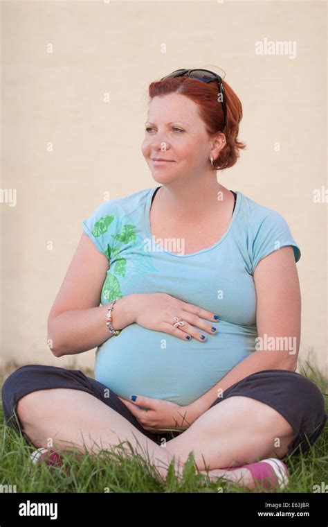 Pregnant Redhead