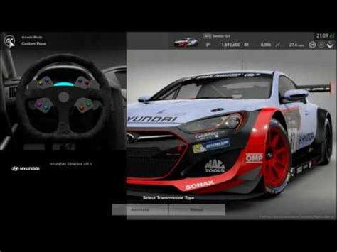 Hyundai Hyundai Genesis Gr Gran Turismosport Youtube