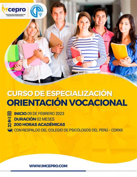 Curso de Especialización en Orientación Vocacional 2023