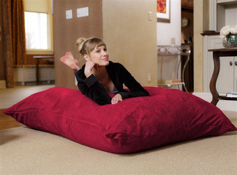 Symple Stuff Bean Bag Chair Floor Pillow Memory Foam Filled Bean Bag Chair To Lean Against The