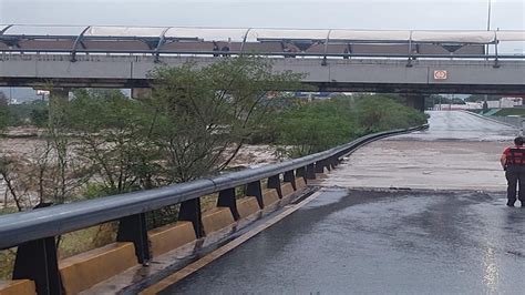 Se desborda el Río Santa Catarina por la tormenta tropical Alberto