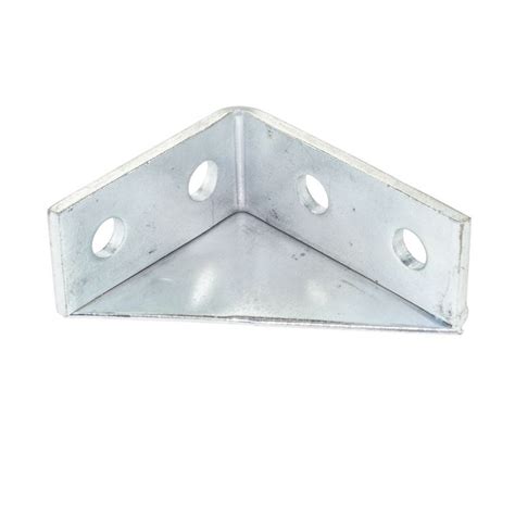 4 Hole 100mm X 80mm Gusset Angle Bracket Tamlex