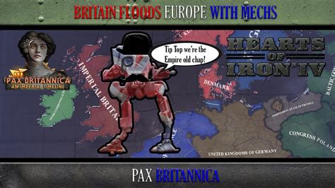 Britain Floods Europe With Mechs New Hearts Of Iron Iv Steam Punk Mod