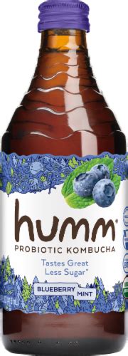 Humm Blueberry Mint Kombucha 14 Fl Oz Frys Food Stores