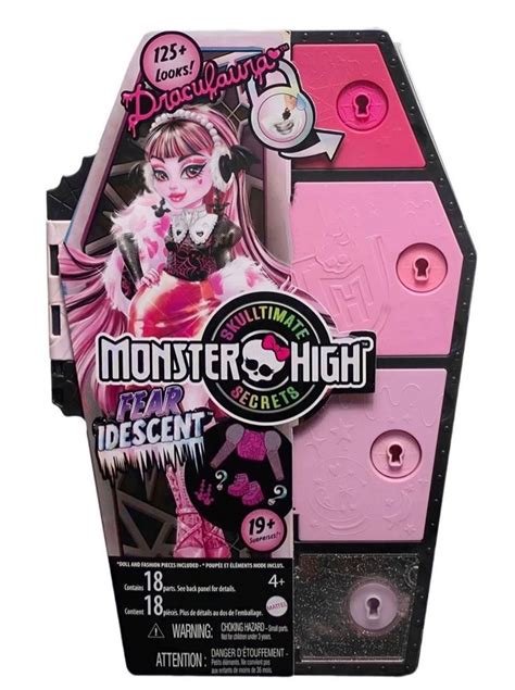 Monster High Skulltimate Secrets Fearidescent Draculaura In