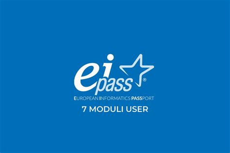 Certificazione Informatica EIPASS 7 MODULI USER Plus Valore