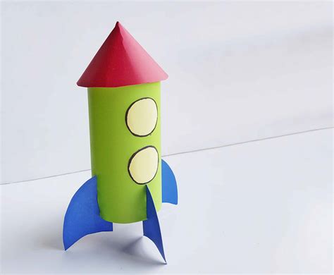 Homemade Rocket Craft For Kids · The Inspiration Edit