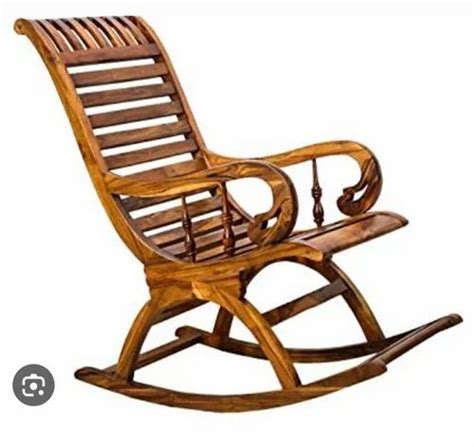 Sheesham Wood Wooden Rocking Chair Without Cushion At Rs 9000 In Jodhpur