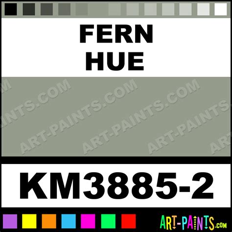 Fern Interior Enamel Paints - KM3885-2 - Fern Paint, Fern Color, Kelly ...