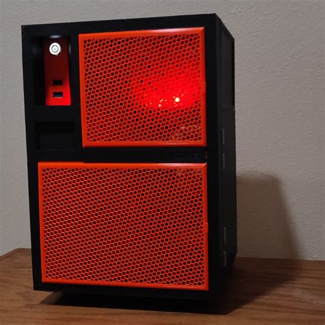 3d Print Of Mk735 Mini Server Nas Chassis By Larrycherry