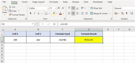 How To Fix The Value Error In Excel