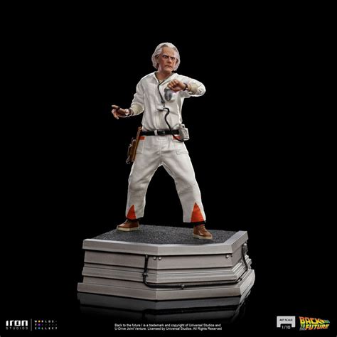 110 Tenth Scale Statue Doc Brown Back To The Future Art 110 Scale