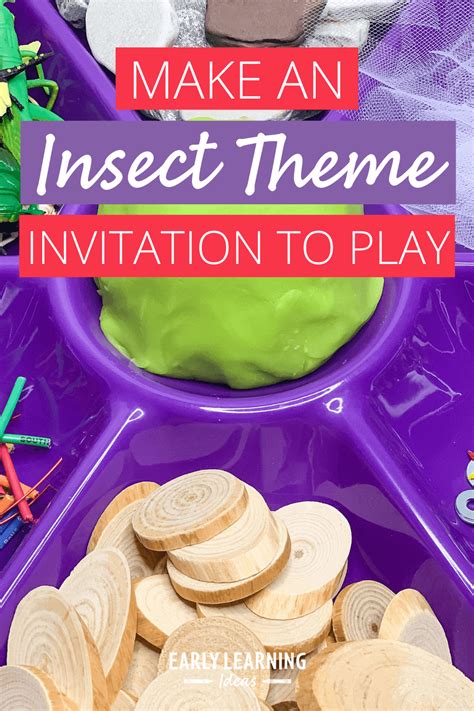 How To Make Playdough Insects With A Build A Bug Playdough Tray