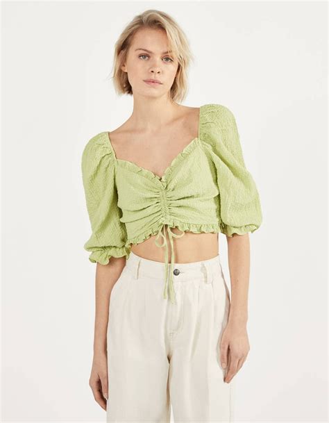 Fotos Las Blusas Y Camisas De Bershka M S Bonitas Y Baratas Para