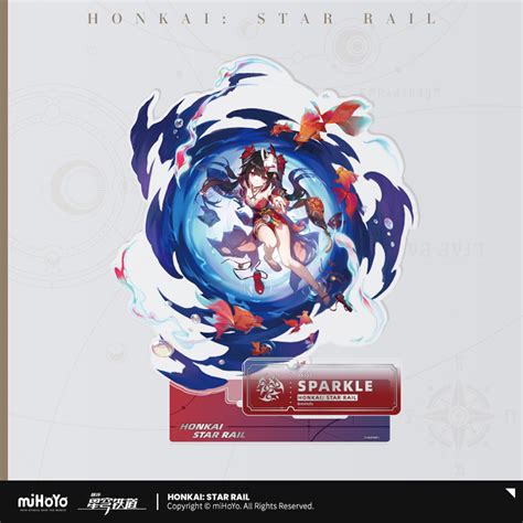 崩坏：星穹铁道 Honkai: Star Rail Splash Art Character Stand Sparkle - newnewonline