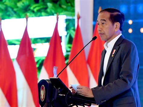 Foto Buka Bri Microfinance Outlook Presiden Jokowi Soroti Peran