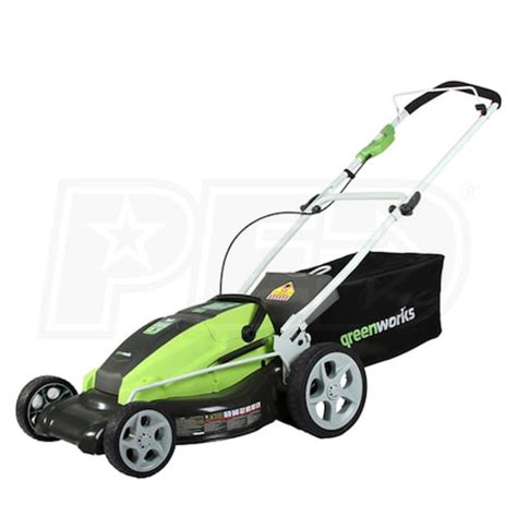 Greenworks 19 36 Volt Rechargeable Cordless 3 In 1 Lawn Mower Greenworks 25352