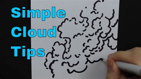 How To Draw Clouds Tutorial And Vapor Fog Mist Etc EASY YouTube