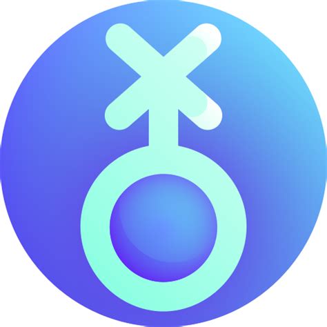 Non Conforming Gender Free People Icons